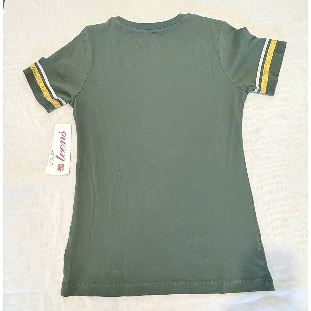 NWT Green Bay Packers Short Sleeve Tee NFL Teens Size M (7-8) - Picture 5 of 5